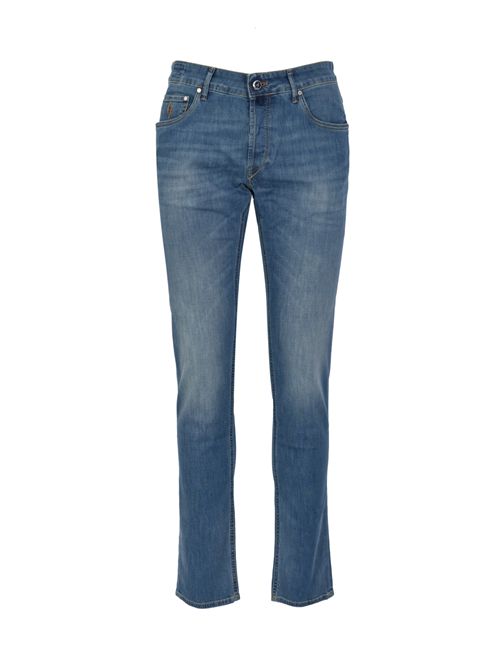 Jeans Orvieto in denim di cotone e lyocell stretch HAND PICKED | ORVIETOC_03348  W3003_Lav. 3